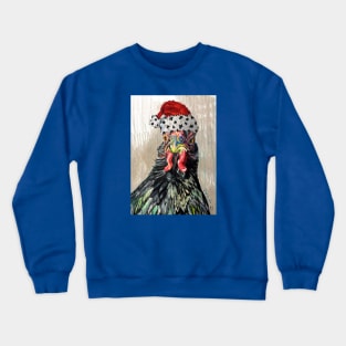 Bindin, Santa Chicken Crewneck Sweatshirt